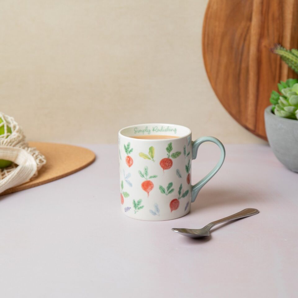 Fine China 280ML Düz Taraflı Kupa Turp