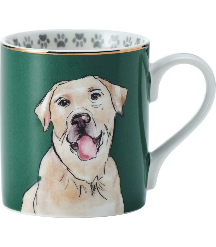 Fine China 280ML Düz Taraflı Kupa Labrador