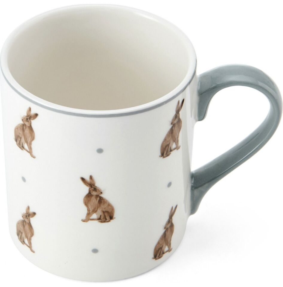 Fine China 280ML Düz Taraflı Kupa Tavşan