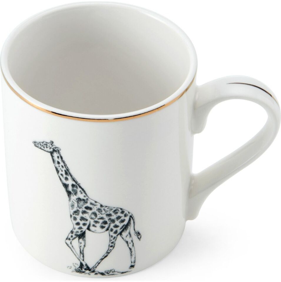 Fine China 280ML Düz Taraflı Kupa Zürafa
