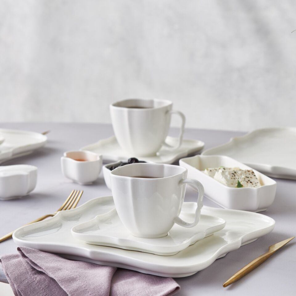 Karaca Vintage New Bone 29 Parça 6 Kişilik Kahvaltı Servis Seti