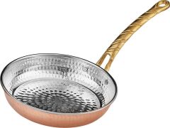 Karaca Alacahöyük Bakır Tava 14 cm