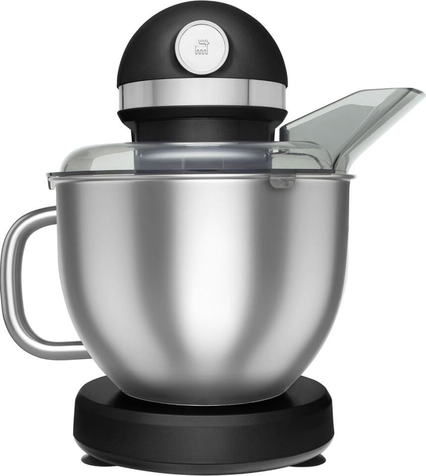 Karaca Mastermaid Chef Pro Çift Kollu Stand Mikser Matte Black Silver 1750 W