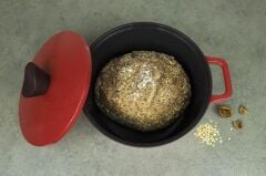 Primanova Bordain Alüminyum Derin Tencere 24 cm Kırmızı