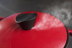 Primanova Bordain Alüminyum Derin Tencere 24 cm Kırmızı