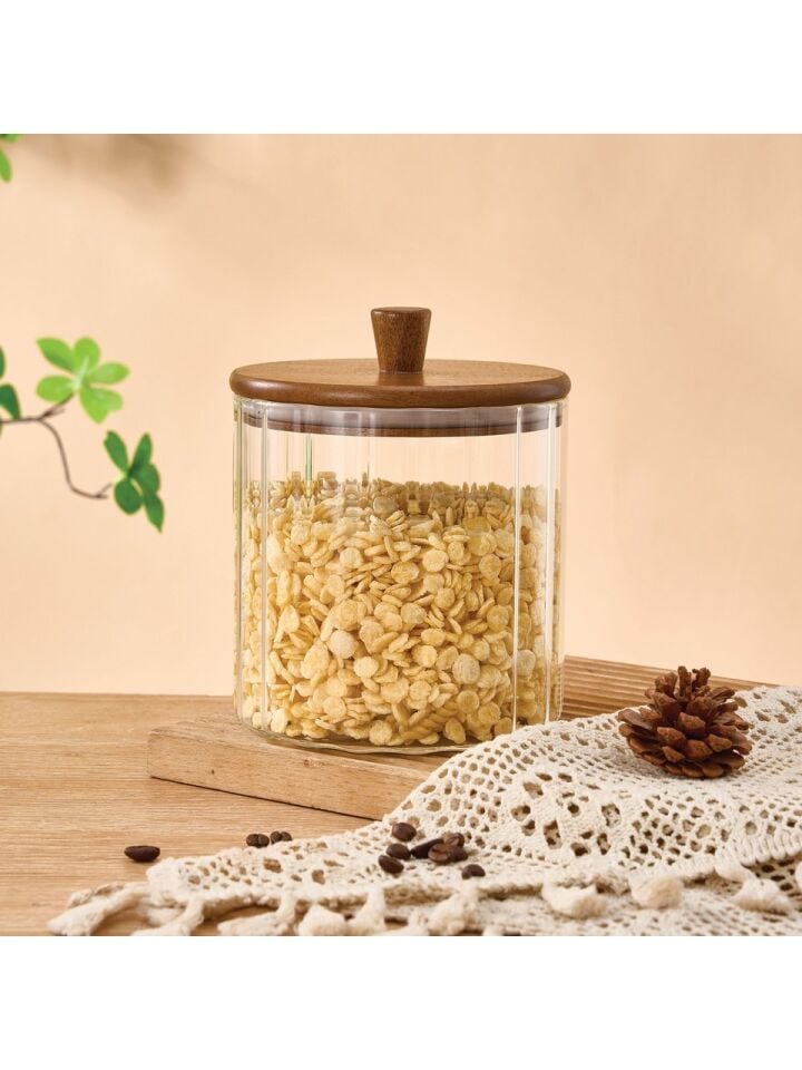 Mien Cam Kavanoz Valore Akasya Kapak 1670 Ml