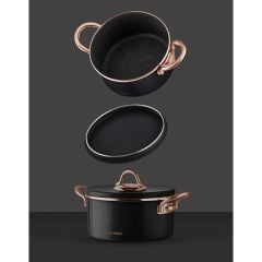Neva Bitter 8 Parça Graye Tencere Seti