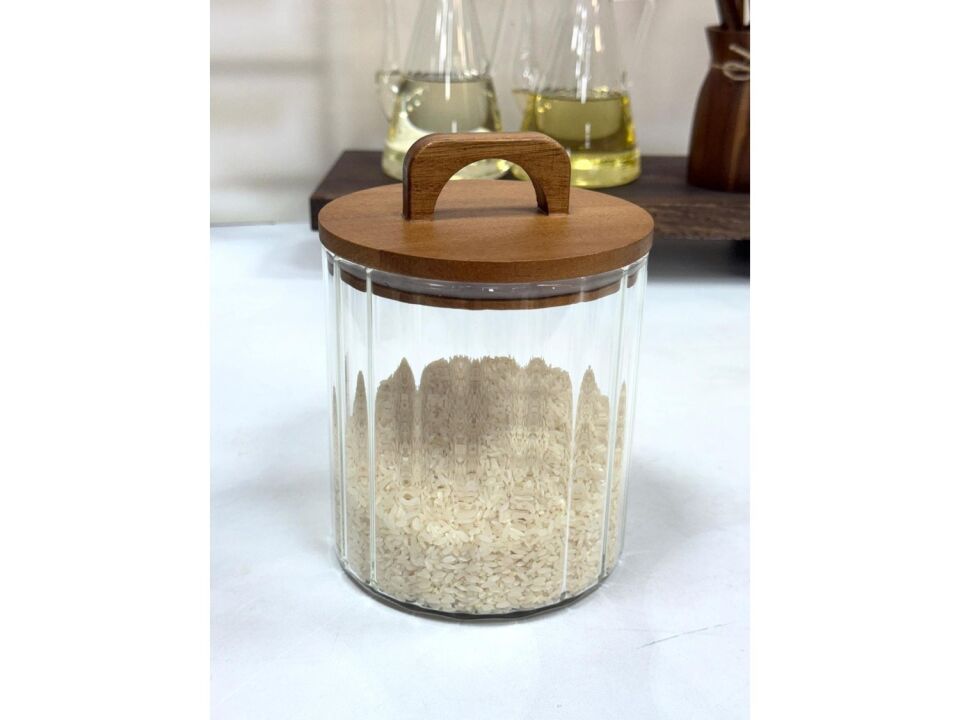 Mien Akasya Kapak Cam Kavanoz 1750 ml
