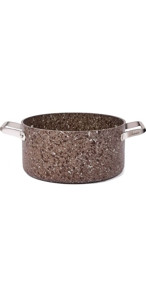 Stone-Age Terra 24 cm Çizilmez Yanmaz Yapışmaz Indüksiyonlu Derin Tencere