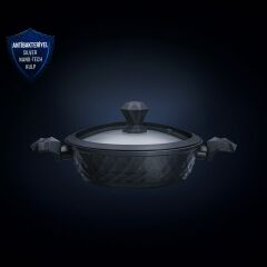 Karaca Bio Diamond 26 cm 3.2 lt Antibakteriyel Kulp Karnıyarık Tenceresi