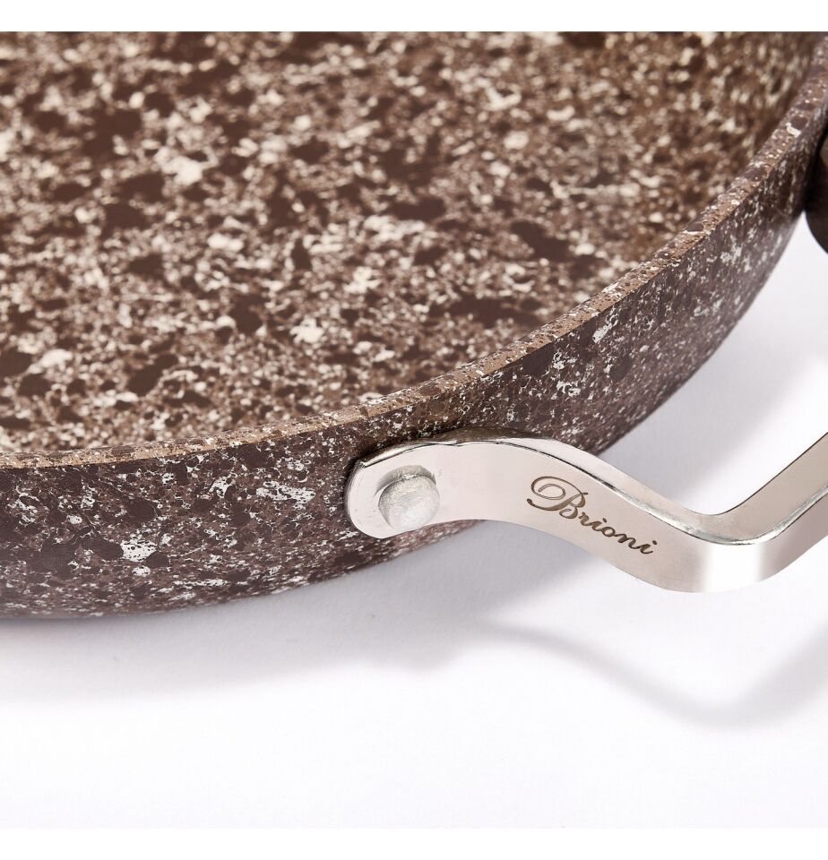 Stone-Age Terra 20 cm Çizilmez Yanmaz Yapışmaz Indüksiyonlu Sahan