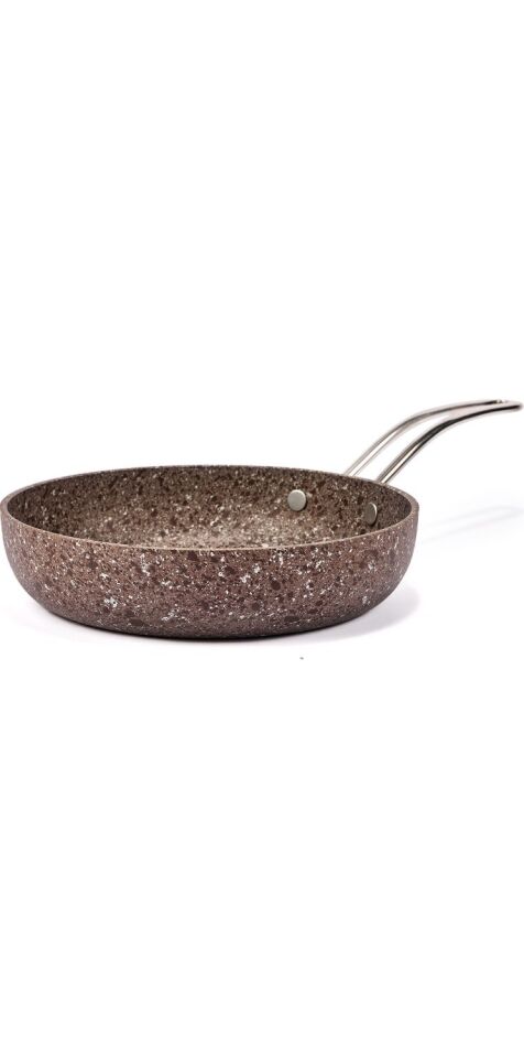 Stone-Age Terra 24 cm Çizilmez Yanmaz Yapışmaz Indüksiyonlu Tava