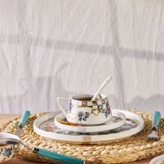 Emsan Victoria Porselen 32 Parça 6 Kişilik Kahvaltı Servis Takımı