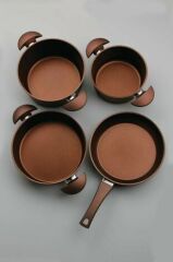 Porland Santino Bronz Tencere Takımı 7 Parça