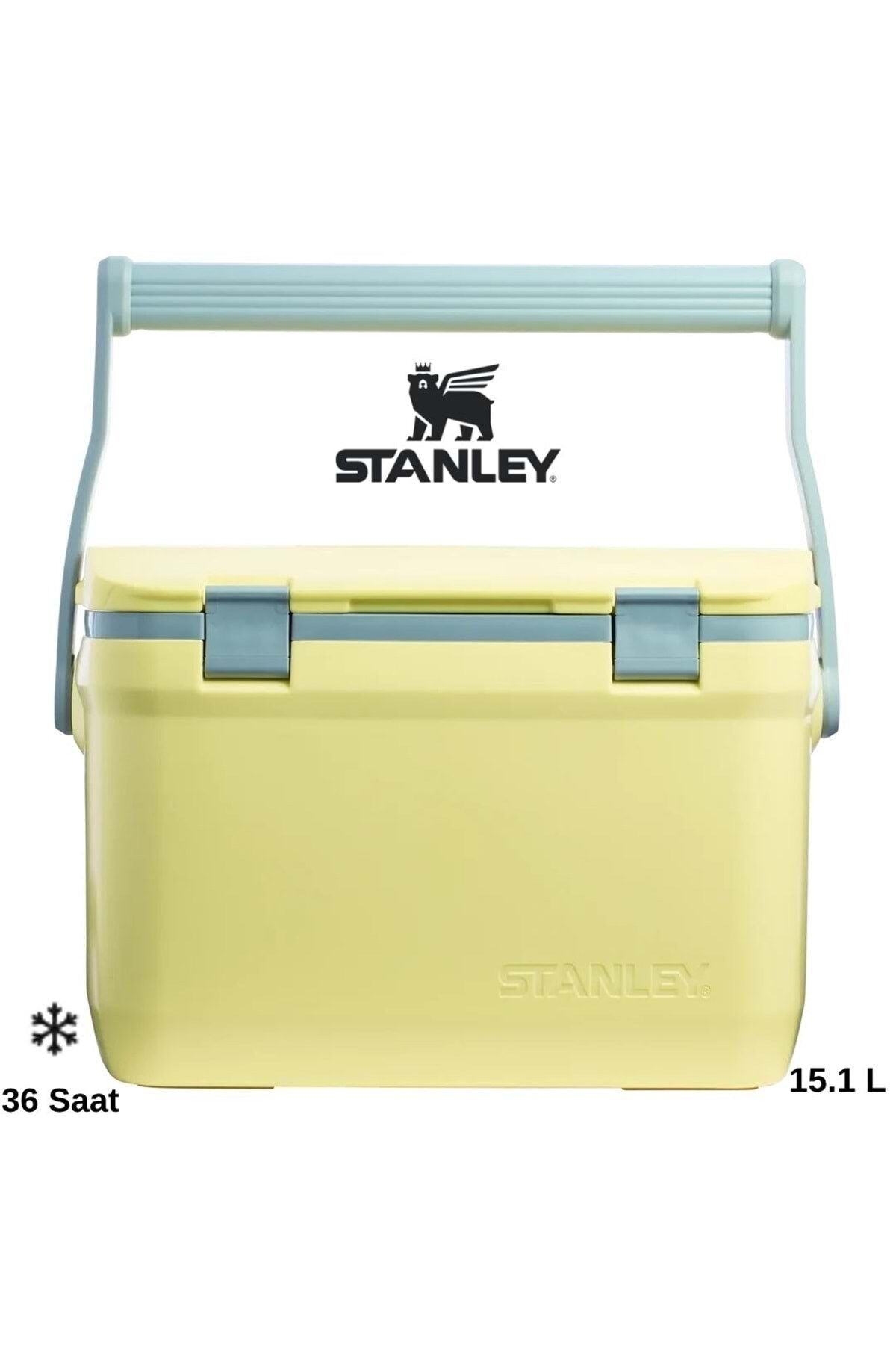 Stanley Termal Çanta Dolap Adventure Easy Carry Outdoor Soğutucu 15.1L Matara SARI