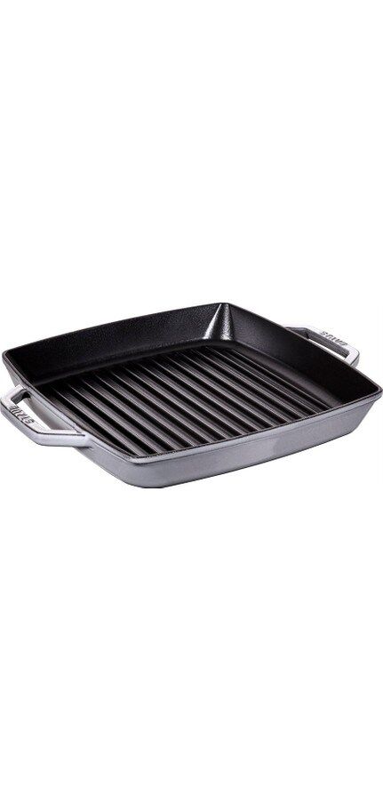 Staub 405116840 Döküm Izgara/çıft Kulp Grı 28 Cm