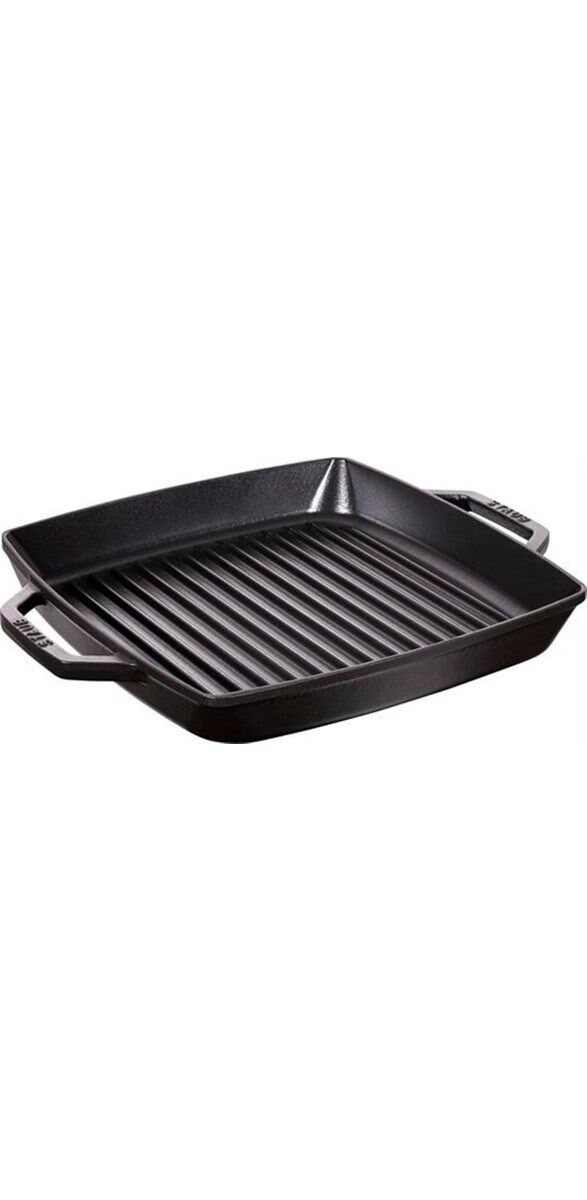 Staub 405116830 Döküm Izgara/çıft Kulp Siyah 28 Cm