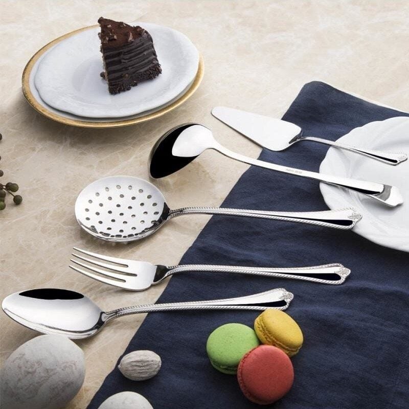 Nehir Fulya Sade 5 Parça Kepçe Servis Takımı