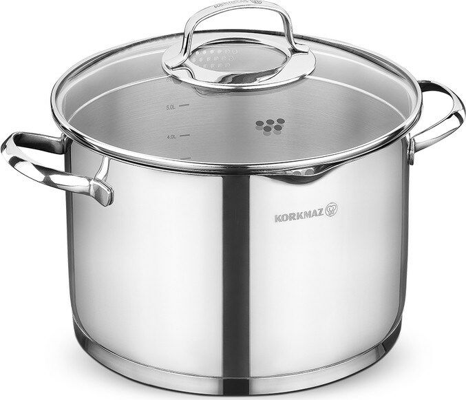 Korkmaz Steama 24x16 cm Derin Tencere