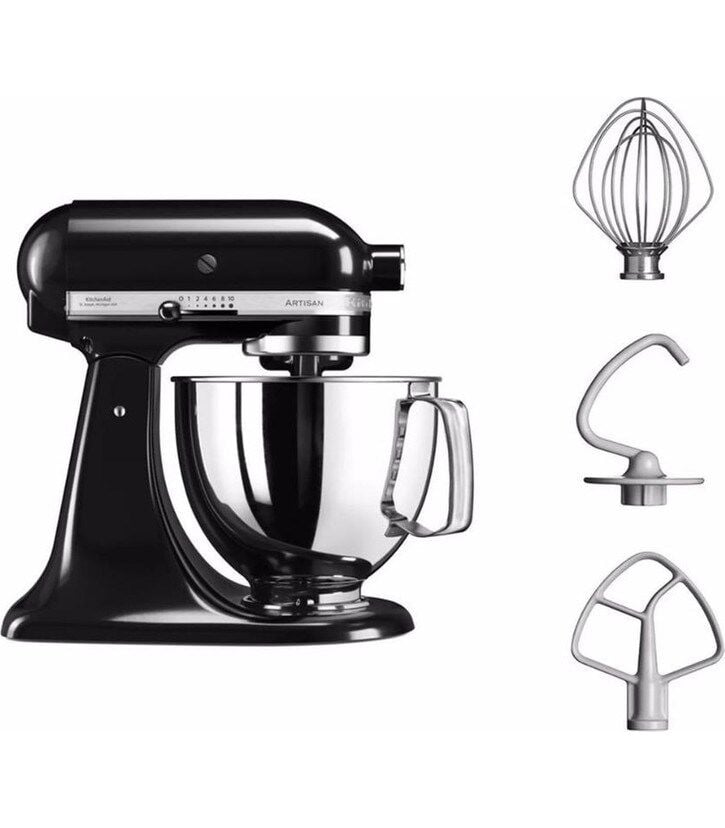KitchenAid Artisan 4.8L Stand Mikser Onyx Black 5KSM125EOB