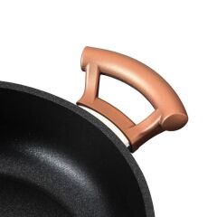 Nehir Titanium Gold 26 Cm Sığ Tencere