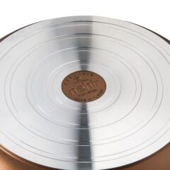 Nehir Titanium Gold 28 Cm Sığ Tencere