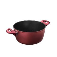 Nehir Titanium Derin Tencere 20 Cm Nar Çiçeği