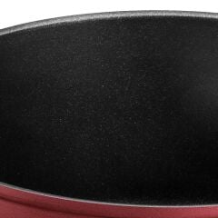 Nehir Titanium Derin Tencere 20 Cm Nar Çiçeği