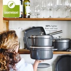 Greenpan Featherweıghts 22 Cm Derin Döküm Tencere