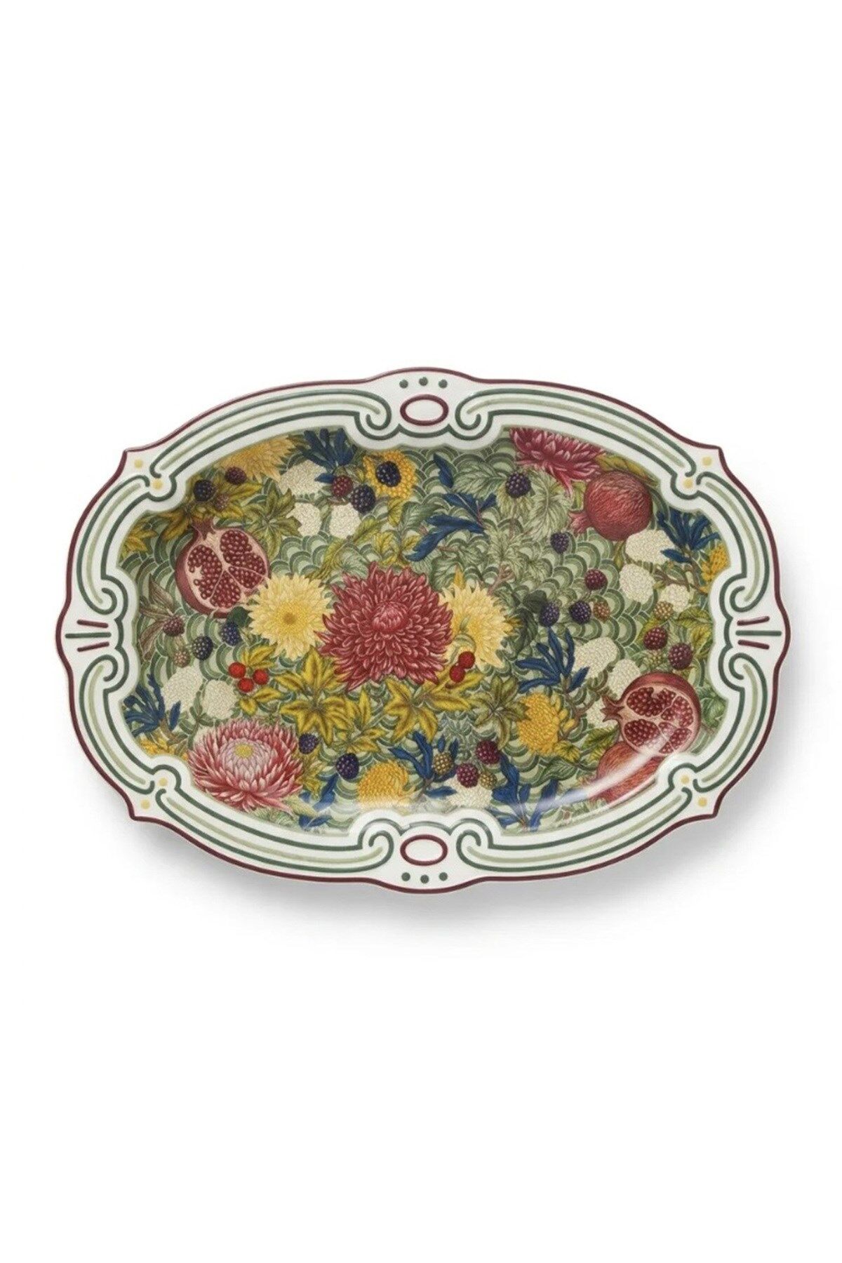Nivara Melamin Oval Sunum Tabağı 50 cm