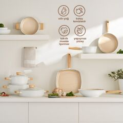 Emsan Swiss Crystal Karnıyarık Tenceresi 30 cm