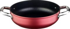 Leggno MDY2828ST28RD Master Daily 28 cm Sığ Tencere Metalik Kırmızı