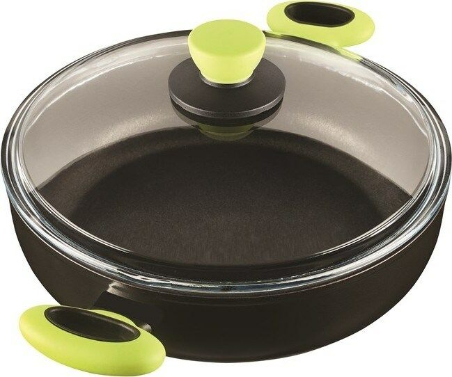 Leggno CLR2828ST24LG 24 cm Sığ Tencere / Yeşil