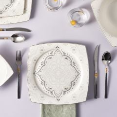 Karaca Classy 57 Parça 12 Kişilik New Bone Yemek Takımı