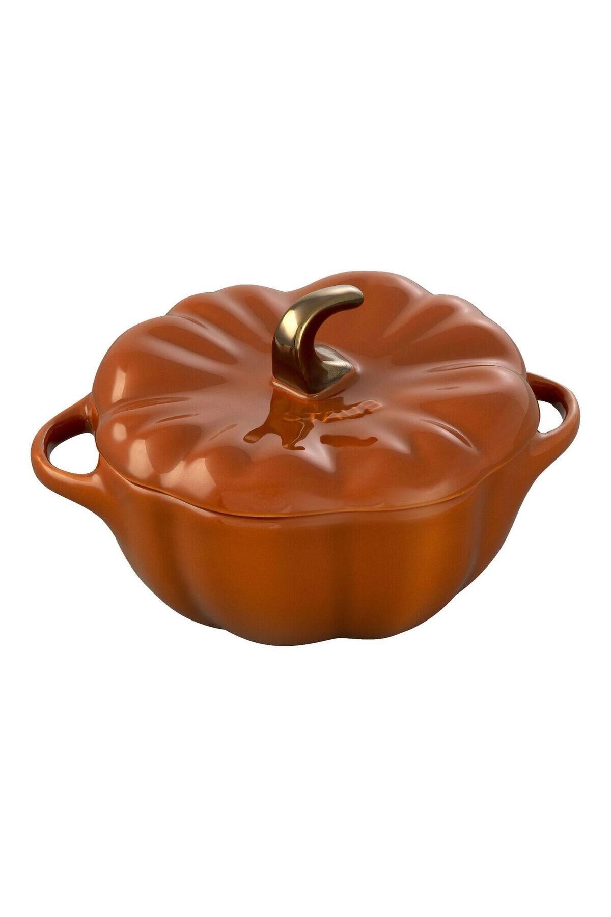 Staub Ceramic Cocotte Tarçın Balkabağı Tencere 12 Cm 500 Ml
