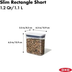 Oxo Gg Pop Saklama Kabı-Slim 1,2 lt