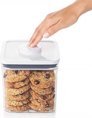 Oxo Pop Container Saklama Kabı Orta /Orta Boy Dikdörtgen 2,6 Lt