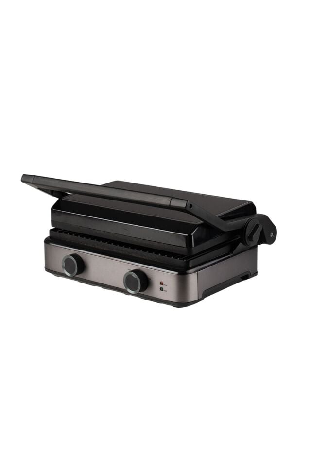 Gourmet Pro XL Grill & Tost Makinesi 2150W Füme