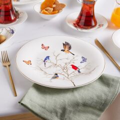 Karaca Grace Fine Pearl 26 Parça 6 Kişilik Kahvaltı Servis Takımı White