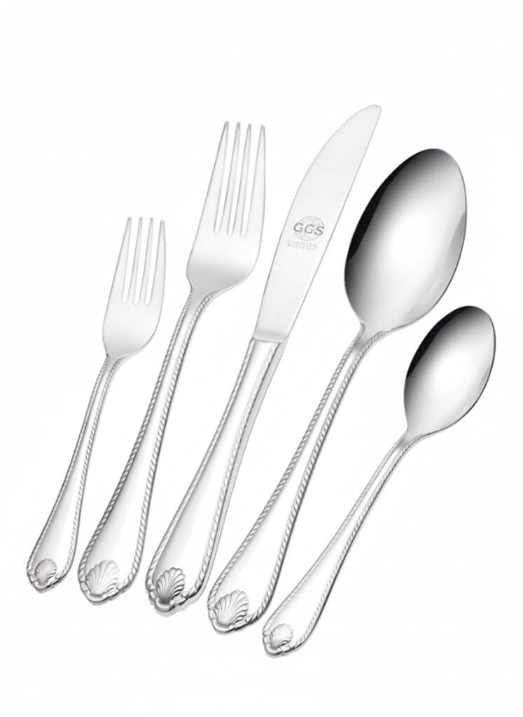 Vanessa Parlak Gümüş 96 Parça Set