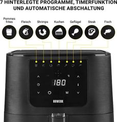 Leggno 2500 Leggno N8WERK DS05050 Hot Air Fryer 5,5lt