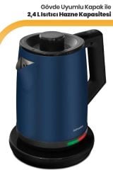 Goldmaster GM-7386 Hoşsefa Çay Makinesi Ege Mavisi