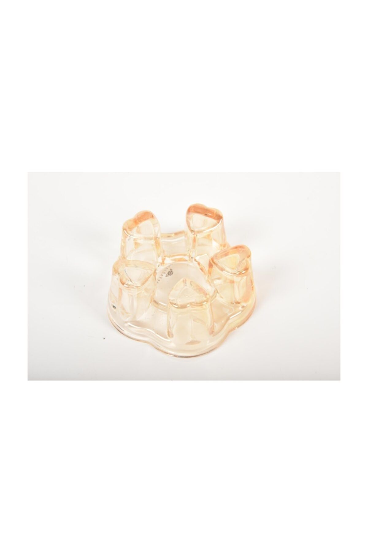 Isıtıcı Kalpli Amber Mumluk