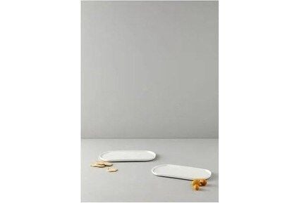 Pera Porselen Oval Sunum Tabağı 27 cm 2'li