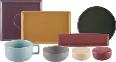 Karaca Streamline Monaco Porselen 28 Parça 6 Kişilik Kahvaltı Servis Takımı