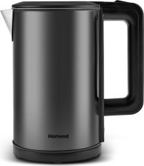 Homend Heatrow Cooltouch 1619H Paslanmaz Çelik El Yakmaz Gövdeli Su Isıtıcısı