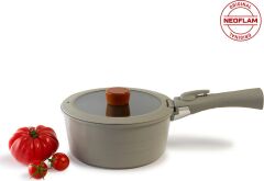 Neoflam Midas Gri 6 Parça Ayrılabilen Saplı Iç Içe Geçebilen Indüksiyonlu Tencere Tava Seti