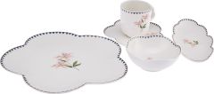 Emsan Lilium Porselen 32 Parça 6 Kişilik Kahvaltı / Servis Takımı