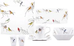 Emsan Manyas 32 Parça 6 Kişilik Porselen Kahvaltı/Servis Takımı