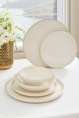 Neva N3140 Yemek Takımı Modern Lilyum 24 Parça 6 Kişilik